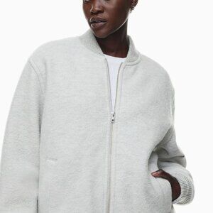 Aritizia Wilfred Free Insulated merino wool bomber jacket - Stable Jacket